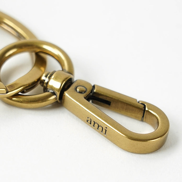 AMI メンズ レディース キーリング AMI DE COEUR COFFEE CUP KEYRING UKR346 HW0014 エクリュ ブラウン A140