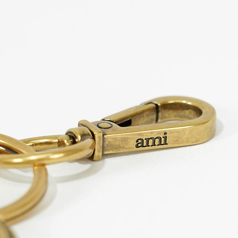 AMI メンズ レディース キーリング AMI DE COEUR UKR906 369 LAITON VIBRE ゴールド 907