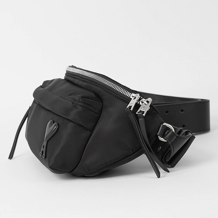 AMI メンズ レディース ベルトバッグ MARCEL ULL708 AW0001 NOIR ブラック 001