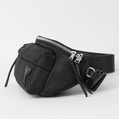 AMI メンズ レディース ベルトバッグ MARCEL ULL708 AW0001 NOIR ブラック 001