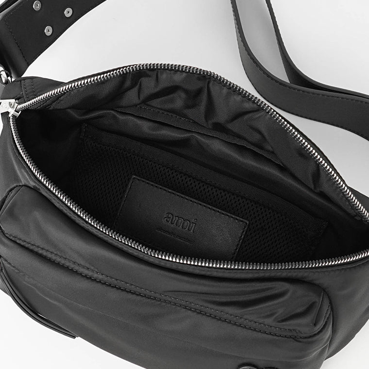 AMI メンズ レディース ベルトバッグ MARCEL ULL708 AW0001 NOIR ブラック 001