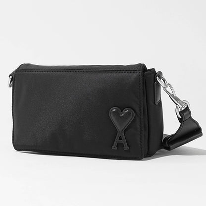 AMI メンズ レディース ショルダーバッグ MARCEL ULL710 AW0001 BLACK ブラック 001