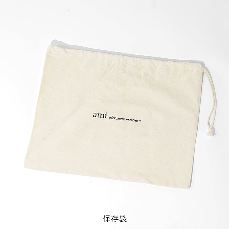 AMI メンズ レディース ショルダーバッグ MARCEL ULL710 AW0001 BLACK ブラック 001