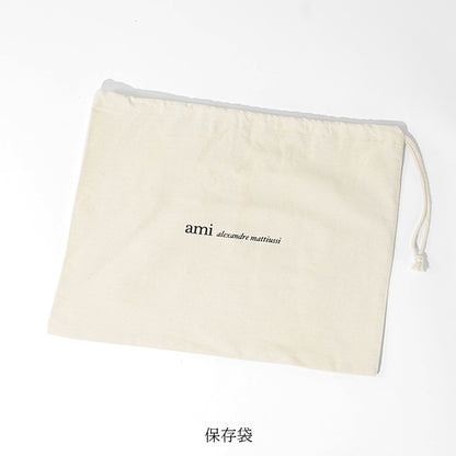 AMI メンズ レディース ショルダーバッグ MARCEL ULL710 AW0001 BLACK ブラック 001