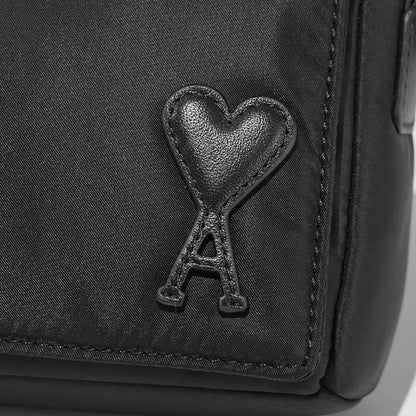 AMI メンズ レディース ショルダーバッグ MARCEL ULL710 AW0001 BLACK ブラック 001