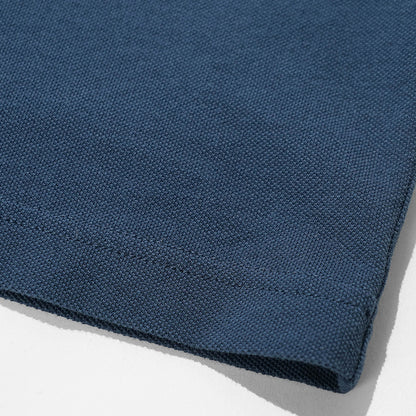 【2026SS SUMMER SALE】AMI メンズ ポロシャツ AMI DE COEUR KNITTED PATCH POLO UPL428 JE0221 2カラー