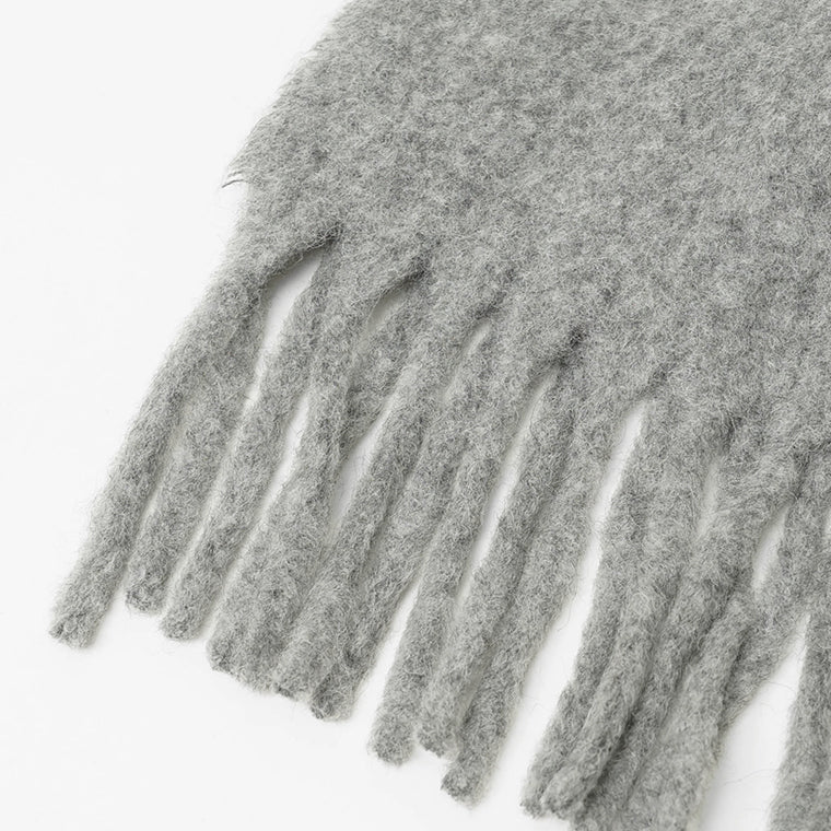 AMI レディース メンズ マフラー AMI DE COEUR USF673 AW0004 GRIS グレー 050