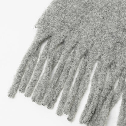 AMI レディース メンズ マフラー AMI DE COEUR USF673 AW0004 GRIS グレー 050