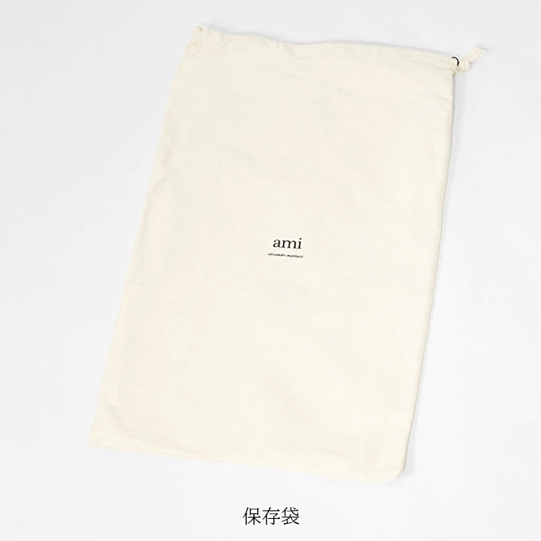 AMI メンズ レディース マフラー USF677 334 GRIS グレー 050