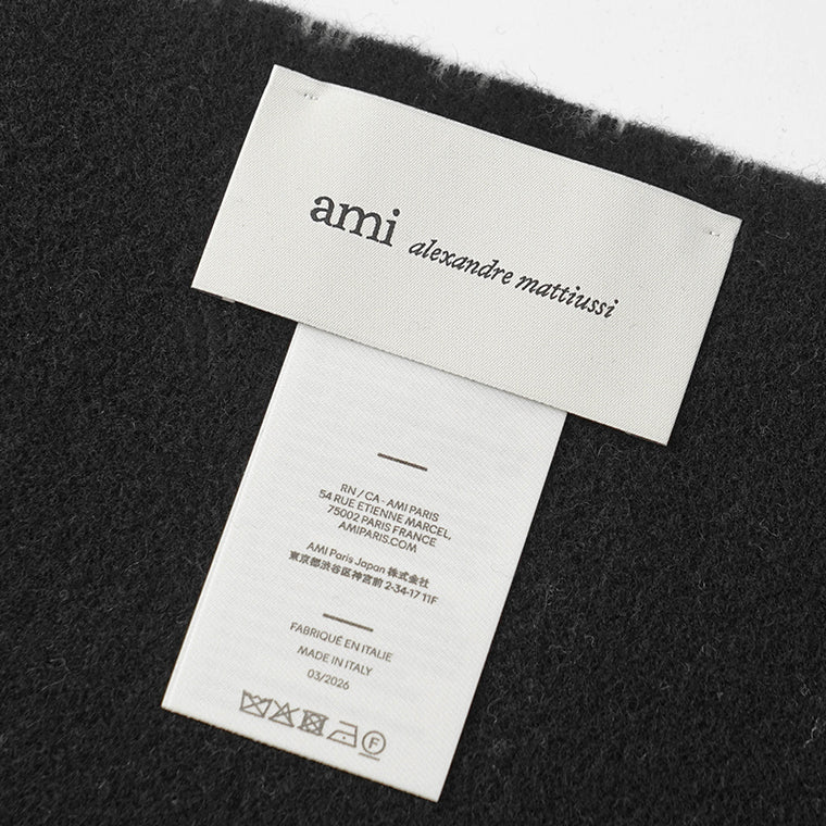 AMI レディース メンズ マフラー AMI DE COEUR USF699 AW0059 2カラー