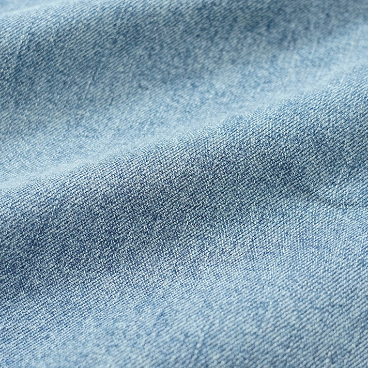 【SUMMER FINAL SALE】 AMI メンズ デニムシャツ USH063 DE0056 USED BLUE ウォッシュブルー 480