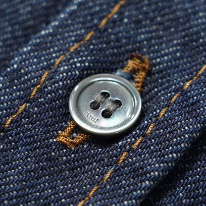 AMI メンズ デニムシャツ USH786 DE0123 INDIGO インディゴ 402