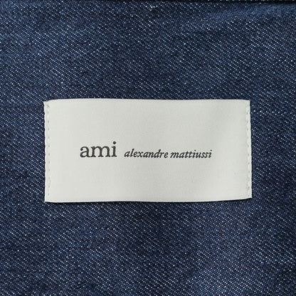 AMI メンズ デニムシャツ USH786 DE0123 INDIGO インディゴ 402