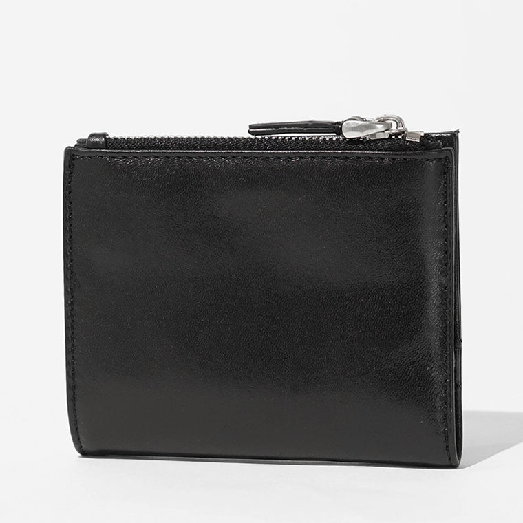 AMI メンズ レディース 2つ折り財布 USL201 AL0052 NOIR ブラック 001