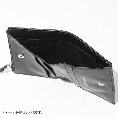 AMI メンズ レディース 2つ折り財布 USL201 AL0052 NOIR ブラック 001