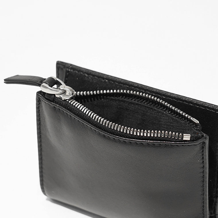 AMI メンズ レディース 2つ折り財布 USL201 AL0052 NOIR ブラック 001