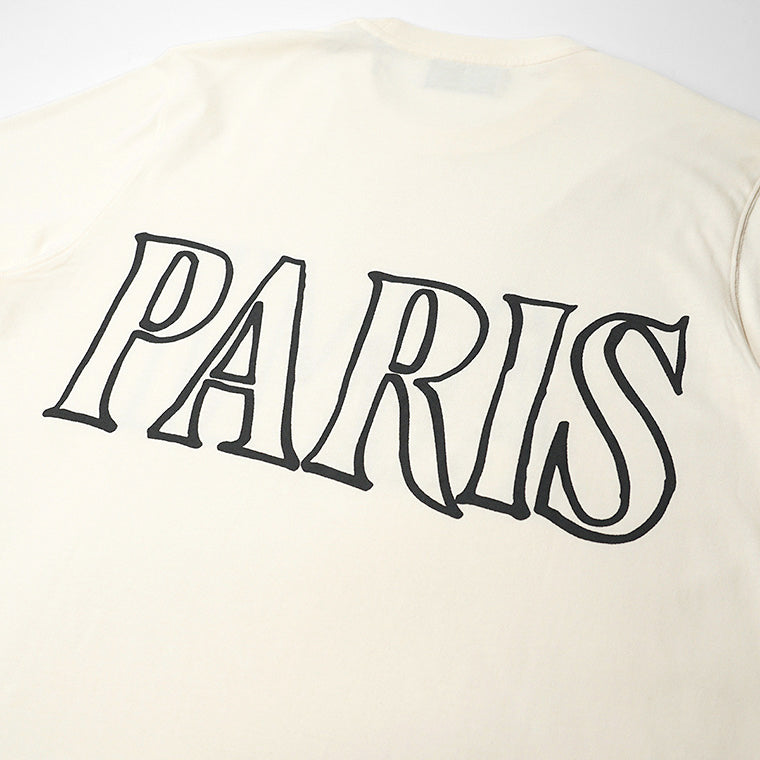 【2026SS SUMMER SALE】AMI メンズ Tシャツ AMI PARIS UTS380 726 BLANC CREME ホワイトクリーム 136