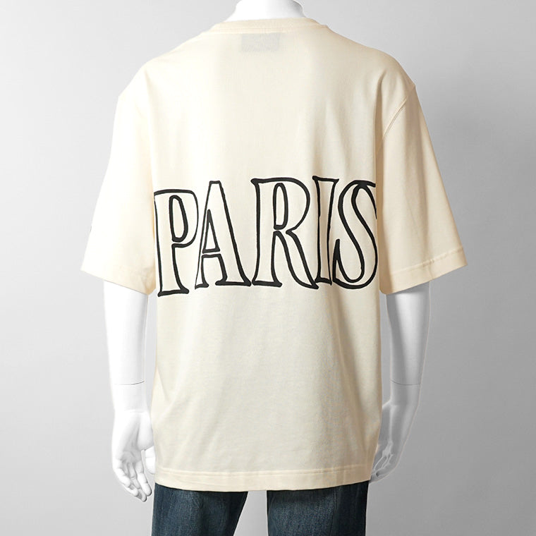 【2026SS SUMMER SALE】AMI メンズ Tシャツ AMI PARIS UTS380 726 BLANC CREME ホワイトクリーム 136