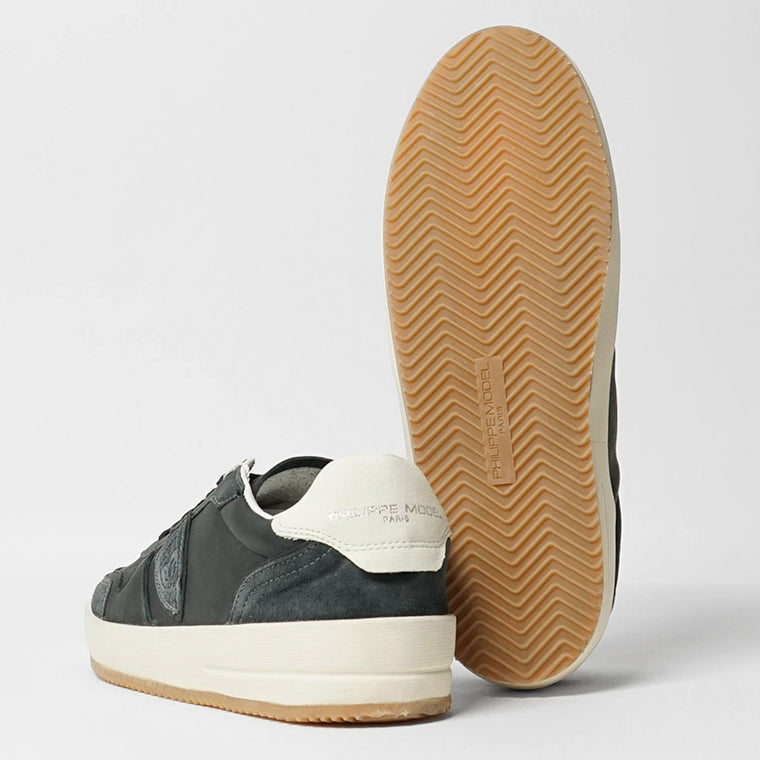 PHILIPPE MODEL メンズ スニーカー NICE LOW MAN WEST MIXAGE VNLU WX05 ブラック NOIR