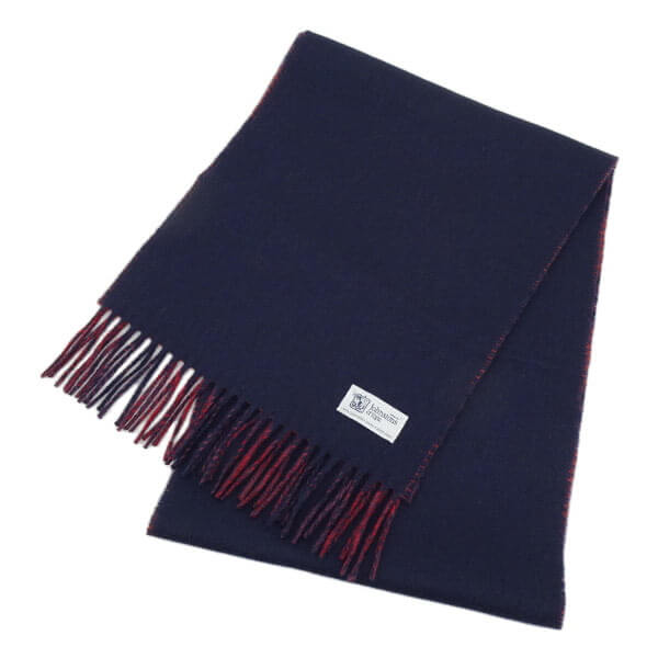 Johnstons レディース メンズ カシミア100％ Wフェイス マフラー WA000020 RU7129 CHECK PLAIN チェック プレイン