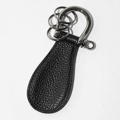 JIMMY CHOO メンズ レディース キーホルダー WARREN GRC ブラック BLACK