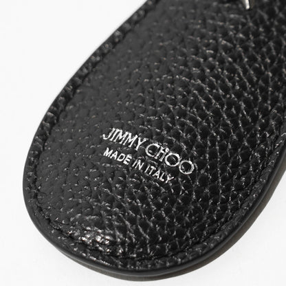 JIMMY CHOO メンズ レディース キーホルダー WARREN GRC ブラック BLACK