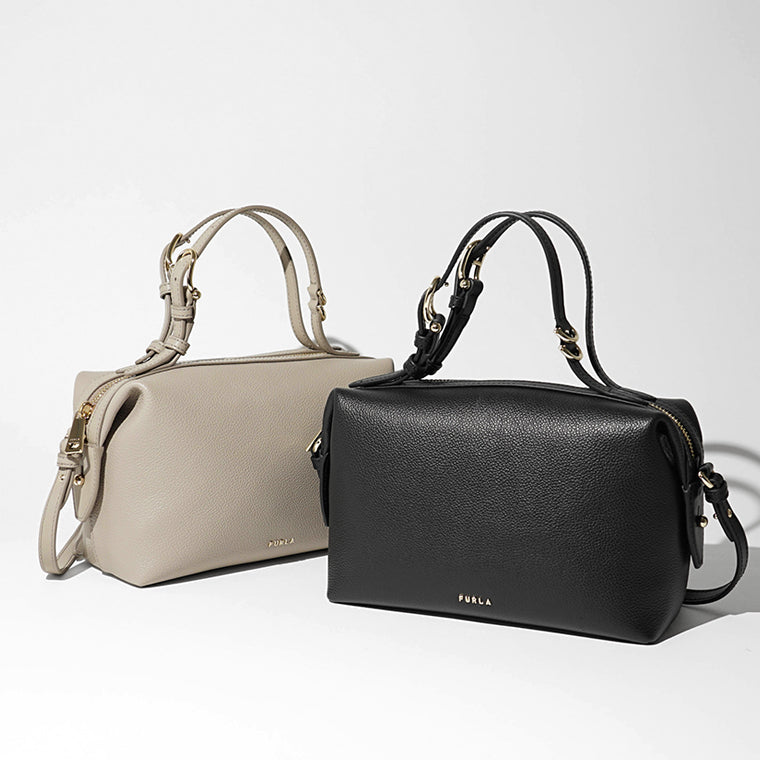 FURLA レディース ショルダーバッグ DOUBLE MINI BOSTON BAG WE00870 BX3036 2カラー
