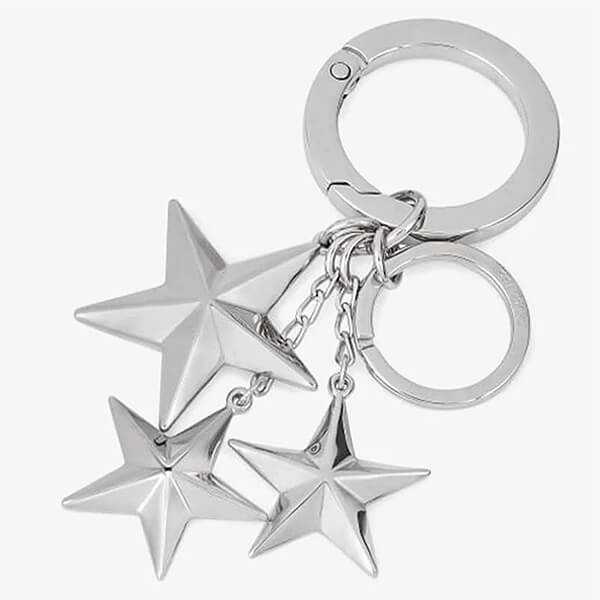 ジミーチュウ JIMMY CHOO メンズ レディース キーリング シルバー