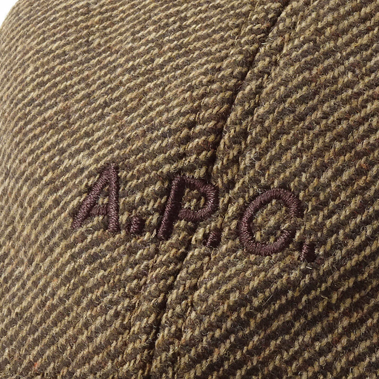 A.P.C. メンズ レディース キャップ CASQUETTE CHARLIE WOATC M24069 MARRON ブラウン系 CAA
