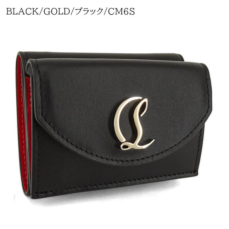CHRISTIAN LOUBOUTIN レディース 3つ折り財布 LOUBI 54 3235108 2カラー