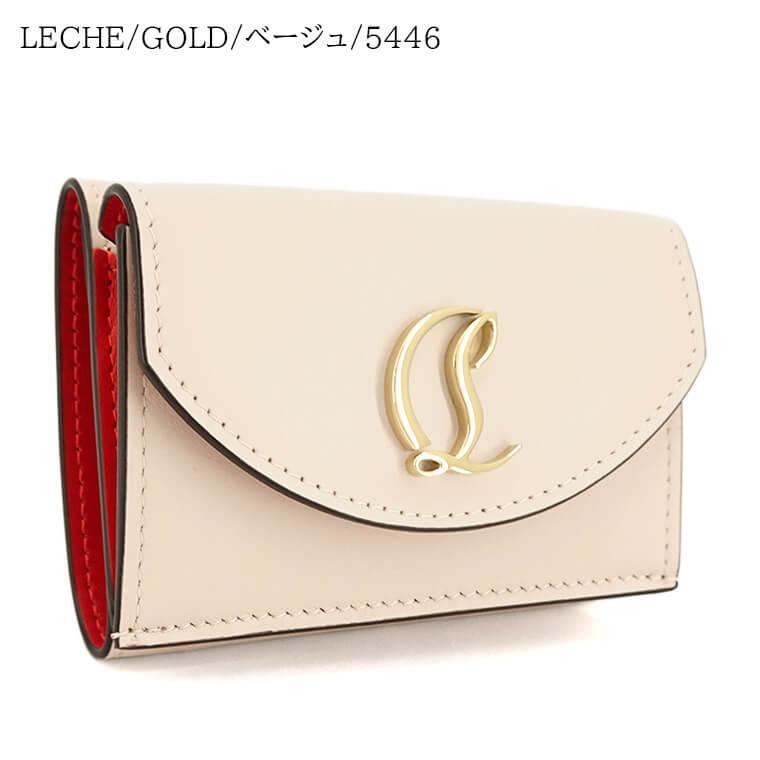CHRISTIAN LOUBOUTIN レディース 3つ折り財布 LOUBI 54 3235108 2カラー