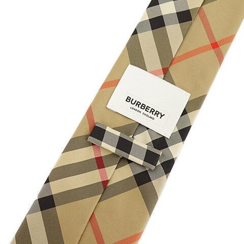 バーバリー BURBERRY London England メンズ ネクタイ ベージュ