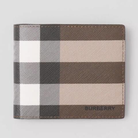 BURBERRY London England メンズ 2つ折り財布 8052802 DARK BIRCH BROWN ダークバーチブラウン A8900