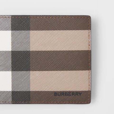 BURBERRY London England メンズ 2つ折り財布 8052802 DARK BIRCH BROWN ダークバーチブラウン A8900