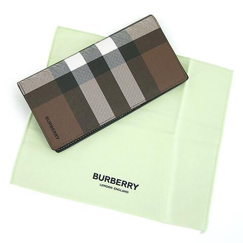 BURBERRY London England メンズ 2つ折り長財布 8052803 DARK BIRCH BROWN ダークバーチブラウン A8900