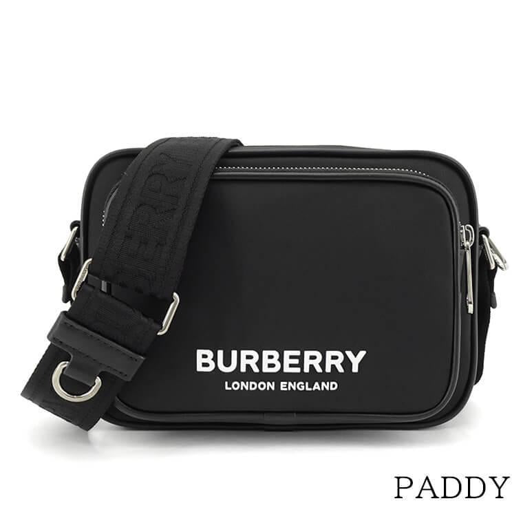 BURBERRY London England メンズ ショルダーバッグ PADDY 8049094 BLACK ブラック A1189