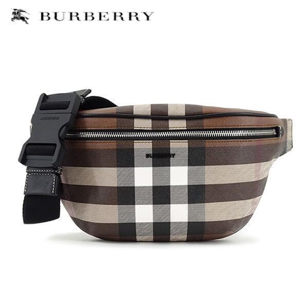 BURBERRY London England メンズ レディース ベルトバッグ CASON 8052806 DARK BIRCH BROWN A8900