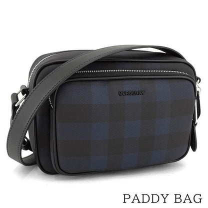 BURBERRY London England メンズ レディース ショルダーバッグ PADDY BAG 8073271 NAVY ネイビー A1222