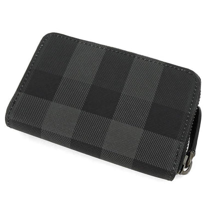 BURBERRY London England メンズ コイン＆カードケース SM ZIG CHARCOAL CHECK 8079010 CHARCOAL チャコール A1208