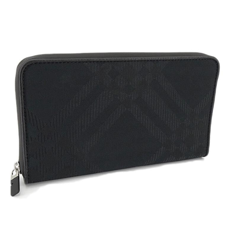 バーバリー BURBERRY London England メンズ 2つ折り長財布 ブラック
