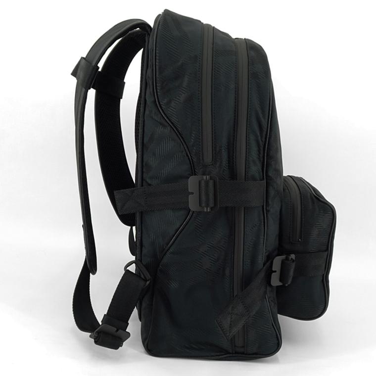 Burberry ストライプデザイン バックパック 中型 Burberry ストライプデザイン バックパック 中型 Burberry