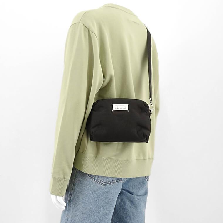 Maison Margiela メンズ レディース ショルダーバッグ GLAM SLAM SPORT BODY BAG SB2WG0011 P1511 ブラック T8013