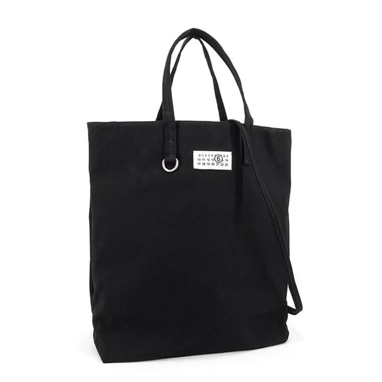 ⭐️新品未使用⭐️　メゾンマルジェラ　トートバッグ　ホワイトステッチ　ブラック Maison Margiela(メゾン マルジェラ)｜【UNISEX】DOLL トート