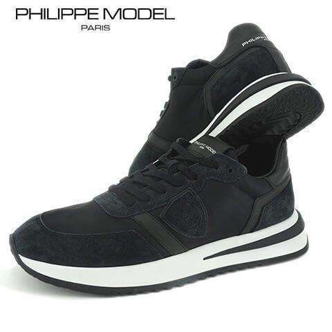 PHILIPPE MODEL メンズ スニーカー TROPEZ 2.1 LOW MAN MONDIAL TYLU W002 ブラック NOIR