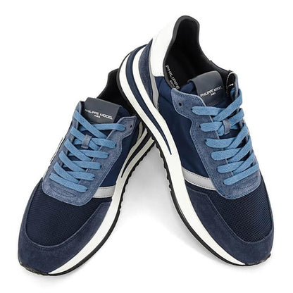 PHILIPPE MODEL メンズ スニーカー TROPEZ 2.1 LOW MAN MONDIAL TYLU W019 ブルー BLEU