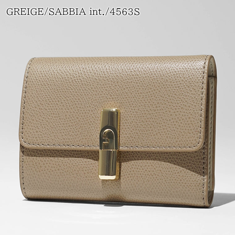 FURLA レディース 3つ折り財布 FURLA IRIDE S COMPACT WALLET WP00564 ARE000 4カラー