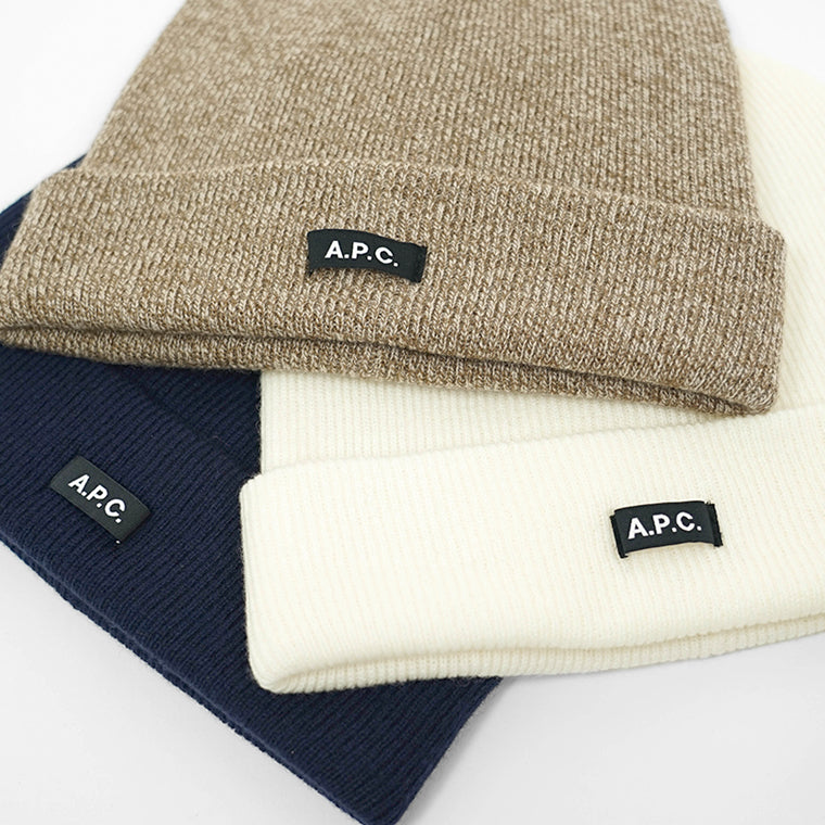 A.P.C. メンズ レディース ニットキャップ AUTUMN WVBCZ M25080 3カラー