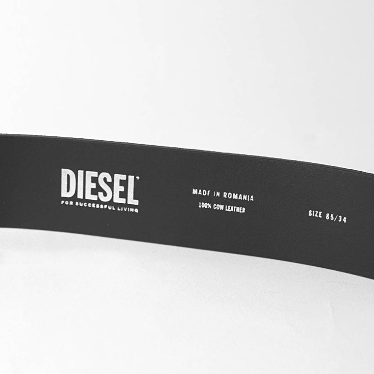 DIESEL メンズ ベルト B 1DR X08516 P4231 ブラック T8013