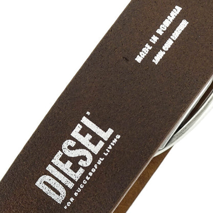 DIESEL メンズ ベルト B 1DR X08516 PR666 ブラウン T2348