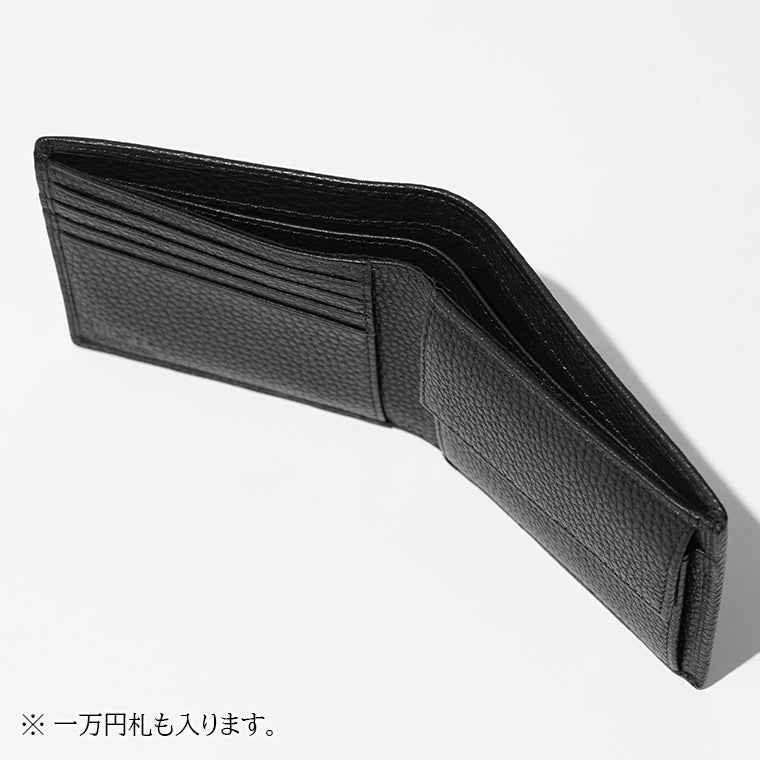 DIESEL メンズ 2つ折り財布 HISSU EVO BI FOLD COIN S X08844 P0685 ブラック T8013